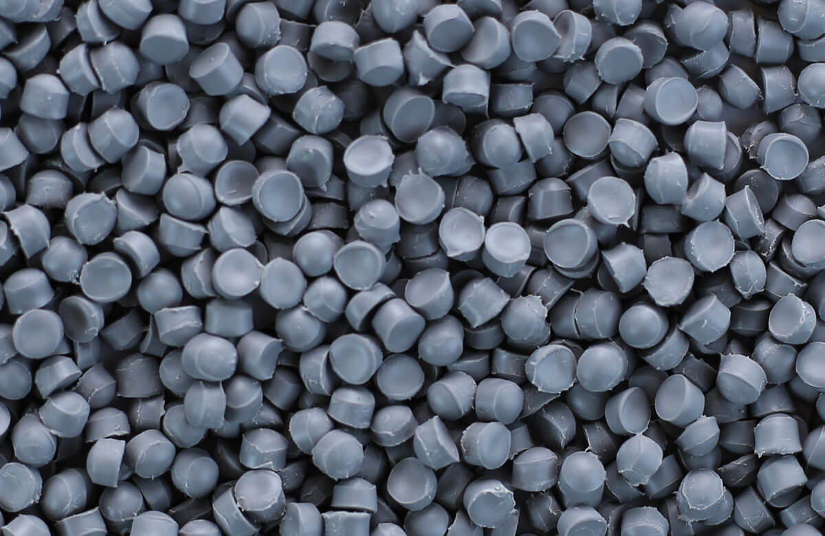 Gray granules HD-PE
